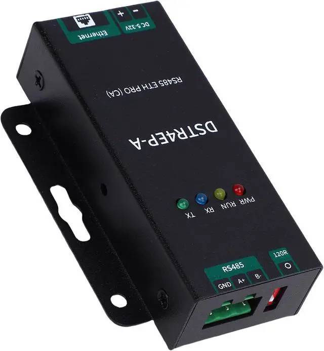 Alt view image 7 of 7 - Serial to Ethernet Module, 2 Port RS485 to RJ45 High Speed Low Power Converter with Bidirectional Data Conversion, Industrial Ethernet Serial Server for Modbus, MQTT, JSON,