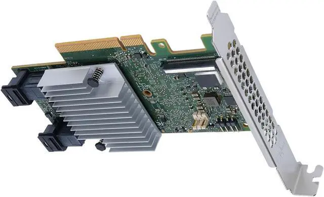 Alt view image 7 of 7 - Dioche Card PCI Express Card LSI 9362-8I 12Gbs Data Transfer Rate with 2GB PCI Express 3.0 128 Serial ATA Ports SAS Controller