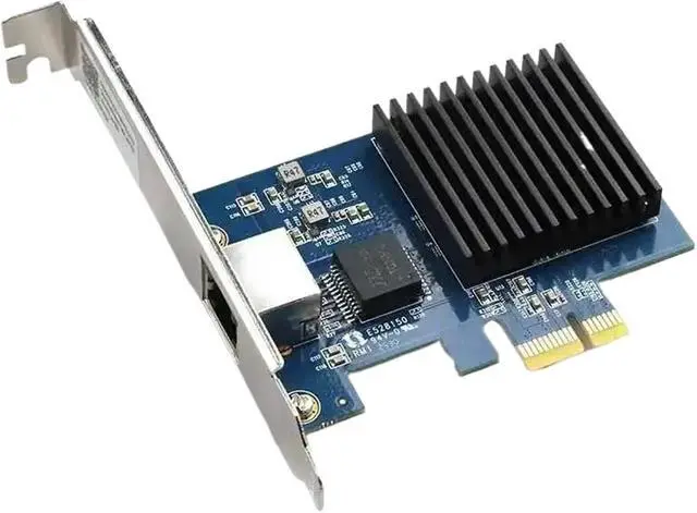 Alt view image 3 of 7 - 1 Port PCIe 10G Ethernet Network Card PCIe4.0-1X 10G RJ45 LAN Card for 8127(PXE) Multi-Gigabit Network Speeds