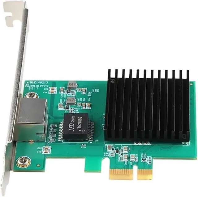 Alt view image 4 of 7 - 1 Port PCIe 10G Ethernet Network Card PCIe4.0-1X 10G RJ45 LAN Card for 8127(PXE) Multi-Gigabit Network Speeds