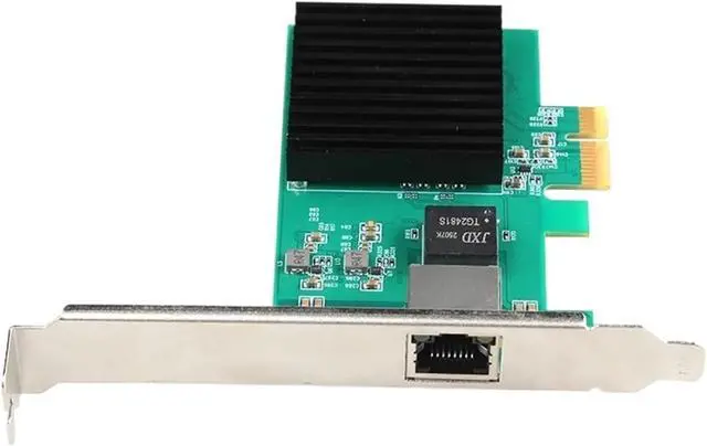 Alt view image 6 of 7 - 1 Port PCIe 10G Ethernet Network Card PCIe4.0-1X 10G RJ45 LAN Card for 8127(PXE) Multi-Gigabit Network Speeds
