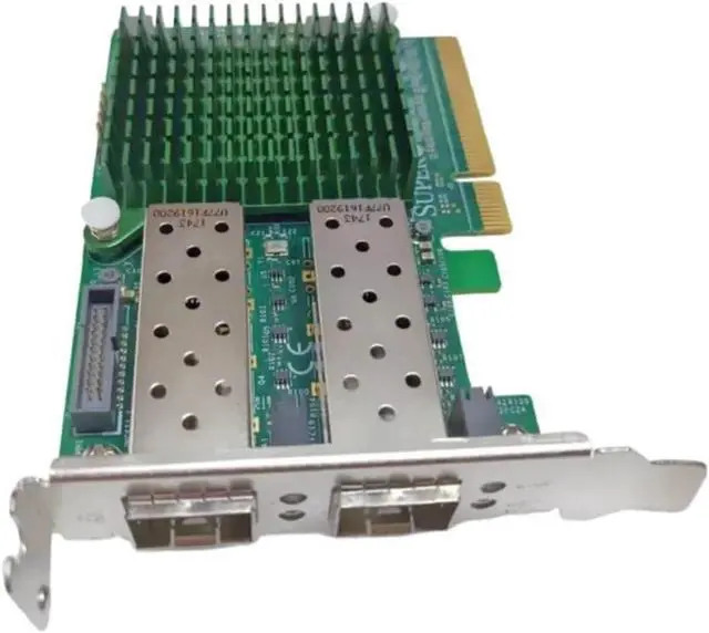 Alt view image 3 of 3 - Aoc-Stgn-I2S Network Interface Controller Ultra Micro Dual Port Sfp+ 10Gbe Ethernet Adapter X520-Da2 Rev2.0(Short Bracket)