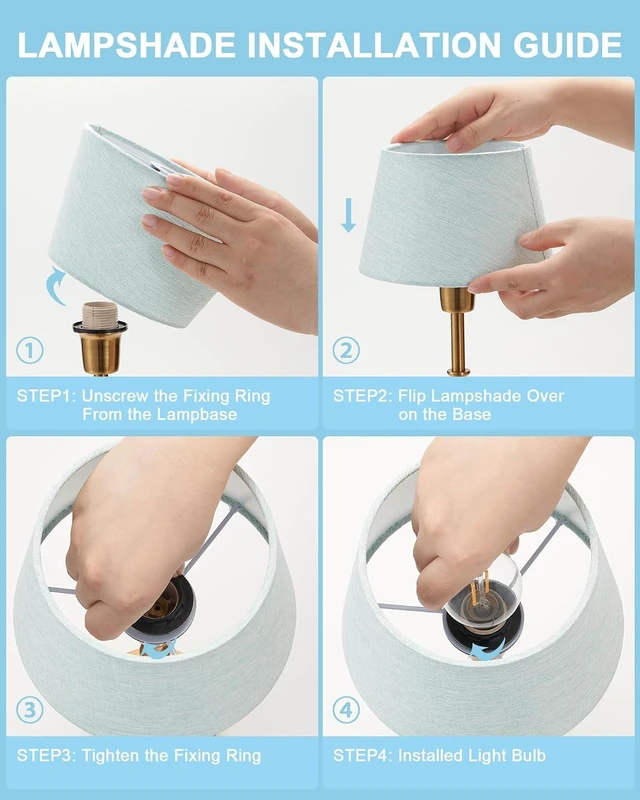 Alt view image 7 of 7 - UMEXUS 2 Pack Small Cordless Rechargeable Table Lamp, Battery Operated Lamp