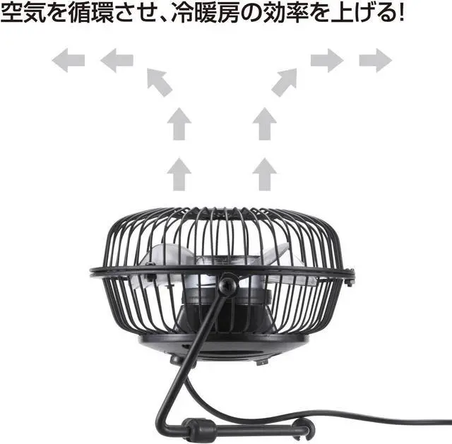 Alt view image 3 of 6 - sanwasapurai USB Desktop Fan