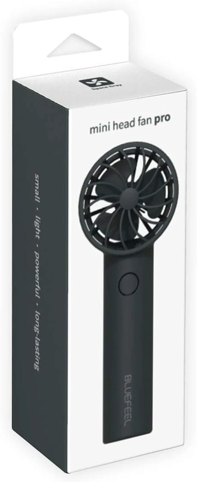 Alt view image 7 of 7 - Bluefeel Minihead Fan Pro (Black) - Mini Handheld Fan, 24-Hour Battery, Lightweight 0.22lbs(99g), Pocket-Sized, Strong Airflow, Must-Have Item for Summer, Turbo Mode + 3 Wind Settings