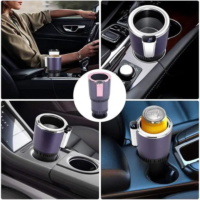 Alt view image 4 of 7 - Cooler Warmer Cup Holder Smart Mug Heater & Chiller for Home, Auto, & Travel