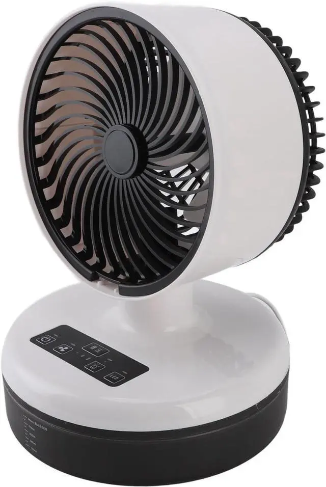 Alt view image 2 of 7 - Yosoo Portable Misting Fan Rechargeable Outdoor Mist Fan Handheld Cooling with 900mL Water Tank & LED Light for Home Camping Travel