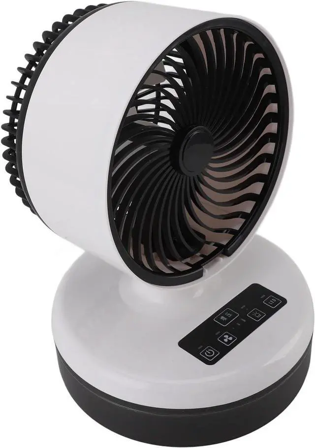 Alt view image 4 of 7 - Yosoo Portable Misting Fan Rechargeable Outdoor Mist Fan Handheld Cooling with 900mL Water Tank & LED Light for Home Camping Travel