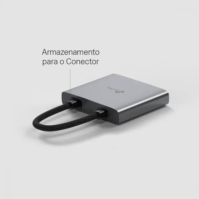 Alt view image 3 of 6 - TP-Link UH3020C, 4K 60Hz HDMI, 100W Fast Charging, 1x Type-A, 3-in-1 USB-C Hub