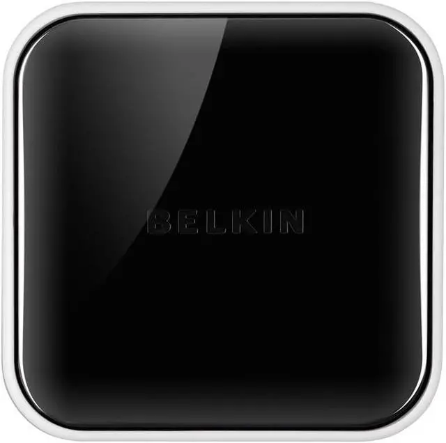 Alt view image 3 of 5 - Belkin F4U020tt Powered Desktop USB Hub (4-Port), Black and White