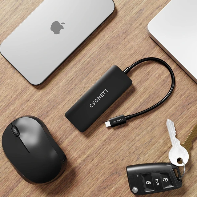 Alt view image 4 of 5 - 3-in-1 USB-C Hub (Triple HDMI)