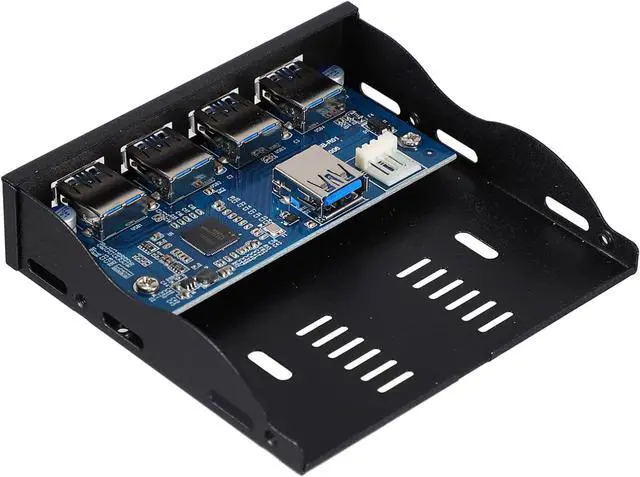 Main image of NUOBESTY Front Panel Hub Floppy Disk Bay Port Multi Functional Adapter Stainless