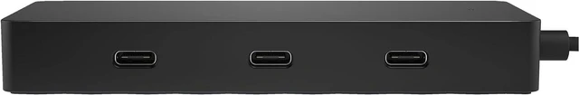 Alt view image 5 of 7 - HP - PC 4K USB-C Multiport Hub, All in One Cable, Power up to 65W, 4 USB-C Ports with Speed up to 10Gbps, Compatible with Windows 10, Windows 11, WoA, ChromeOS, Android, MacOS, iPadOS, Black
