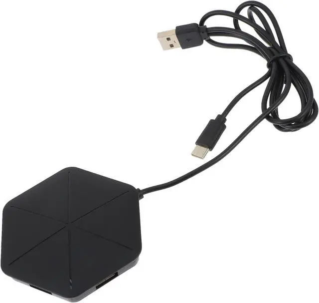Alt view image 6 of 7 - NUOBESTY 2pcs Multifunction USB Hub Adapter High-Speed OTG Portable Data Hub for Expansion Transfer