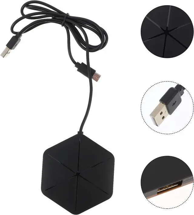 Alt view image 7 of 7 - NUOBESTY 2pcs Multifunction USB Hub Adapter High-Speed OTG Portable Data Hub for Expansion Transfer