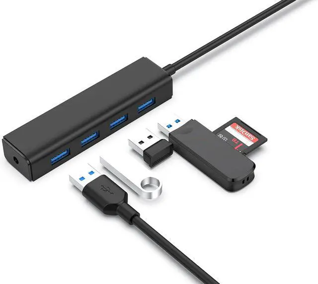 Alt view image 3 of 4 - Conceptronic CTC4USB3 4-Port USB 3.0 Hub USB-C Port