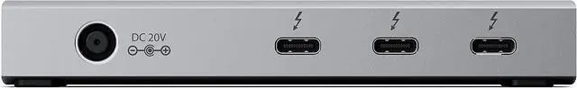 Alt view image 3 of 5 - ALOGIC Thunderbolt 4 Blaze USB-C Hub, 3X USB-C, 1x USB-A, 60W PD, 4K@60Hz, 40Gbps Data Transfer, Premium Aluminum Design, Compatible with Mac, Windows and Chromebook.