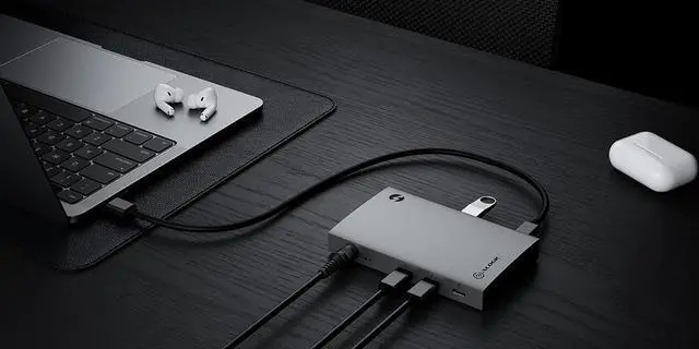 Alt view image 5 of 5 - ALOGIC Thunderbolt 4 Blaze USB-C Hub, 3X USB-C, 1x USB-A, 60W PD, 4K@60Hz, 40Gbps Data Transfer, Premium Aluminum Design, Compatible with Mac, Windows and Chromebook.