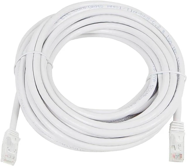 Alt view image 3 of 5 - Monoprice Flexboot Cat6 Ethernet Patch Cable - Network Internet Cord - RJ45, Stranded, 550Mhz, UTP, Pure Bare Copper Wire, 24AWG, 20ft, Yellow
