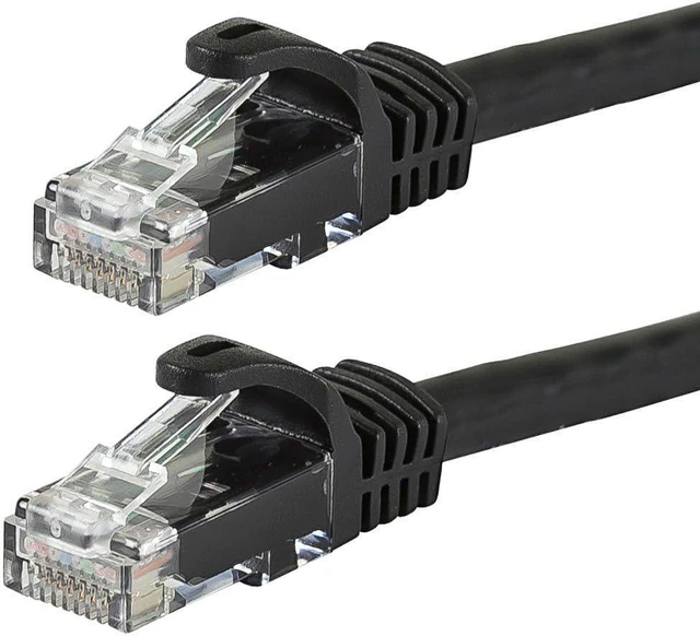 Main image of Monoprice Flexboot Cat6 Ethernet Patch Cable - Network Internet Cord - RJ45, Stranded, 550Mhz, UTP, Pure Bare Copper Wire, 24AWG, 75ft, White