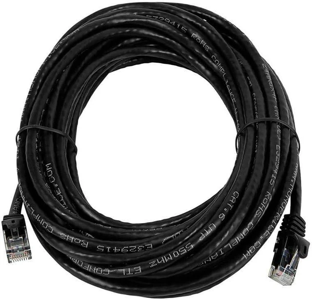 Alt view image 4 of 6 - Monoprice Flexboot Cat6 Ethernet Patch Cable - Network Internet Cord - RJ45, Stranded, 550Mhz, UTP, Pure Bare Copper Wire, 24AWG, 75ft, White