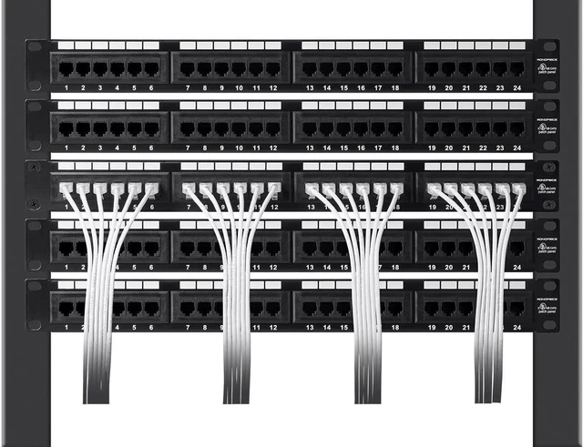 Alt view image 6 of 6 - Monoprice SlimRun Cat6 Ethernet Patch Cable - Network Internet Cord - RJ45, Stranded, 550Mhz, UTP, CMR, Riser Rated, Pure Bare Copper Wire, 28AWG, 2ft, Yellow
