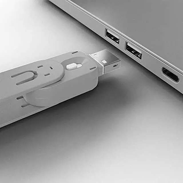 Alt view image 2 of 3 - Lindy USB Port Blocker - Pack of 4, White (40454)
