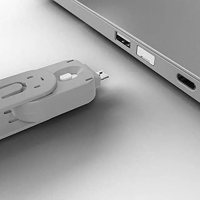 Alt view image 3 of 3 - Lindy USB Port Blocker - Pack of 4, White (40454)
