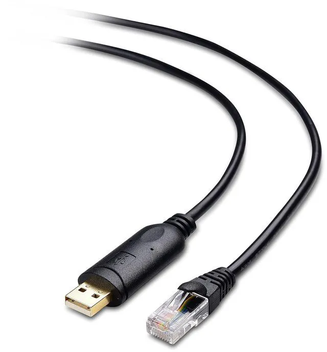 Main image of Cable Matters USB to RJ45 Console Cable (Compatible with Cisco Console Cable, Rollover Cord) with FTDI 6 Feet