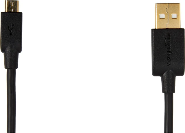 Alt view image 3 of 5 - Amazon Basics USB 2.0 A-Male to Micro B Cable, 6 feet, Black, 10-Pack