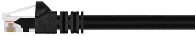 Alt view image 2 of 6 - Monoprice 20-Feet 24AWG Cat6 550MHz UTP Ethernet Bare Copper Network Cable, Black (105008)