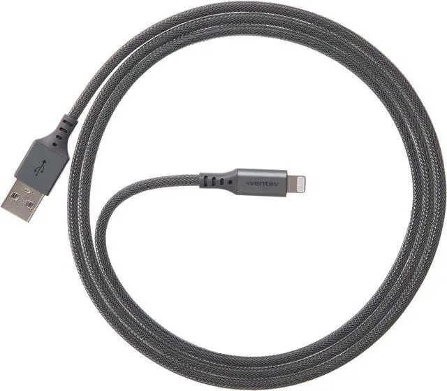 Main image of Ventev ChargeSync Alloy Lightning Cable 4ft Steel