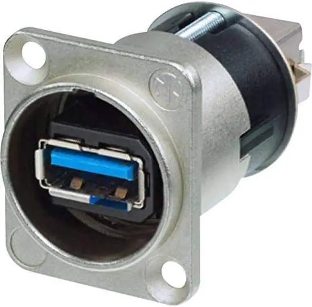 Alt view image 4 of 4 - embase Femelle USB 3.0 Neutrik NAUSB3-B 1 pc(s)