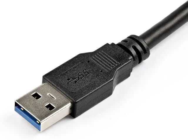 Alt view image 3 of 4 - AYA 10Ft (10 Feet) USB 3.0 SuperSpeed Male A to Female A Extension Cable Gold Plated Black Flush Connector