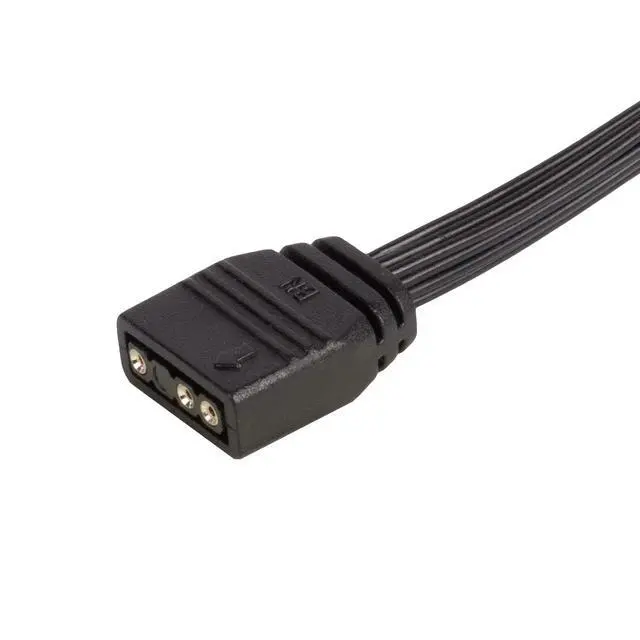 Alt view image 6 of 7 - SilverStone Technology CPL03, Ultra-Thin and Ultra-Flexible 1-to-4 ARGB Splitter Cable, SST-CPL03