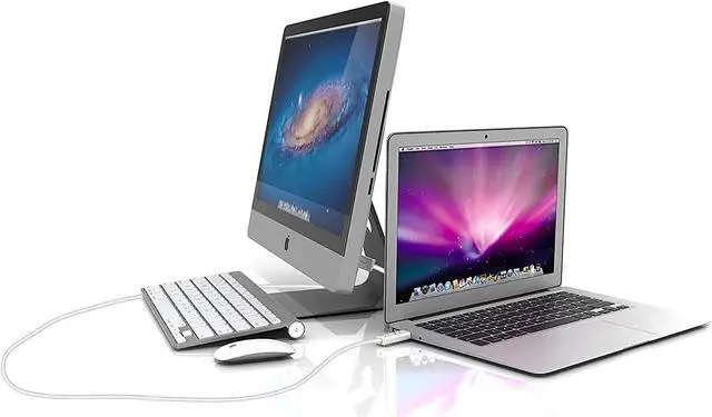 Alt view image 3 of 7 - USB to USB High Speed Transfer Cable W/Keyboard & Mouse Sharing Between Two Comp