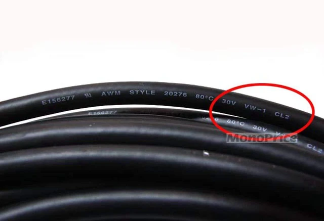 Alt view image 3 of 3 - Monoprice 103574 100-Feet Super VGA Male to Male CL2 Rated Video Cable with Ferrite Cores