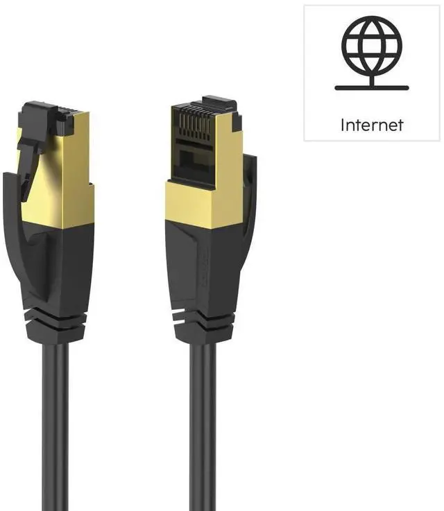 Alt view image 3 of 4 - Hama 1.50m CAT8 Network Cable 40Gbps S/FTP Shielded Zero Halogen