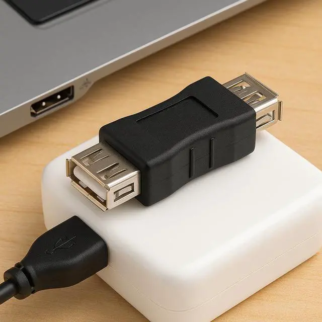 Alt view image 4 of 6 - Generic SANOXYA USB Female to Female Gender Changer (USB_F-USB_F)