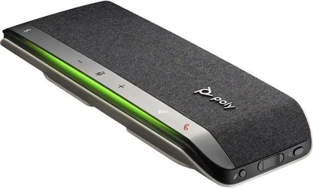 Alt view image 4 of 7 - Poly - Sync 40 Smart -Speakerphone (Plantronics) - Flexible Work Spaces - Connect to PC/Mac via Combined USB-A/USB-C -Cable and Smartphones via -Bluetooth - Works with Teams, Zoom & More