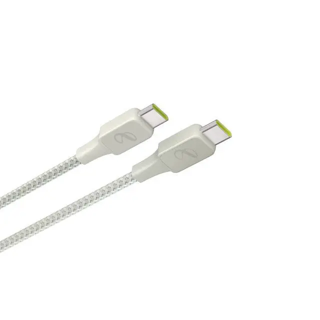Alt view image 3 of 3 - InfinityLab InstantConnect USB-C to USB-C - 100W PD Ultra-Fast Charging Cable for USB-C Devices - White, 5 feet (ILINCCTCWHTAM)