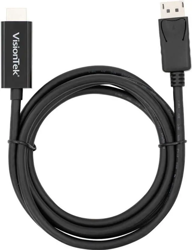 Main image of VisionTek DisplayPort to HDMI 2.0 Cable - Connects to HDMI Display, TV, or Projector (901214)
