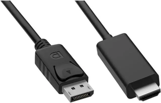 Alt view image 2 of 5 - VisionTek DisplayPort to HDMI 2.0 Cable - Connects to HDMI Display, TV, or Projector (901214)