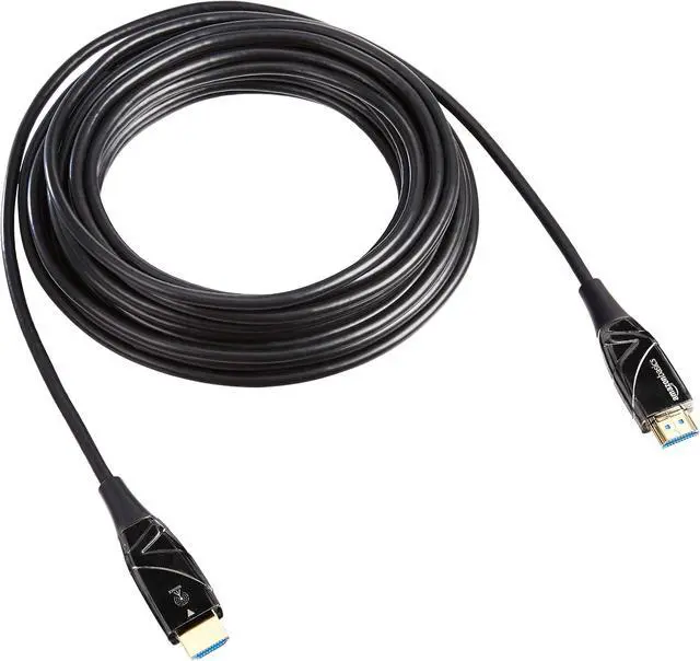 Alt view image 3 of 3 - Amazon Basics High-Speed HDMI Fiber Optic Cable (18 Gpbs - 4k/60Hz) - 30-Foot