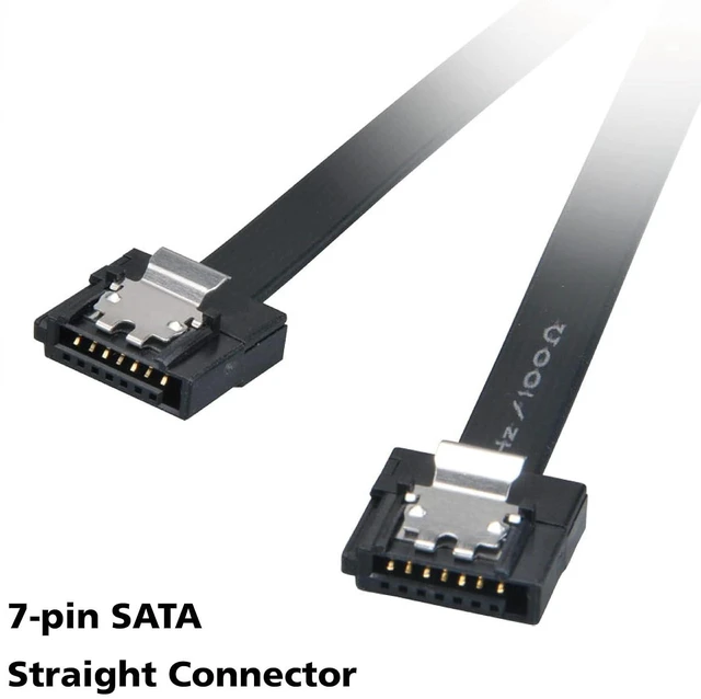 Alt view image 7 of 7 - Akasa PROSLIM SATA 3.0 15 cm 0.15 m SATA SATA Black SATA Cable SATA Cables