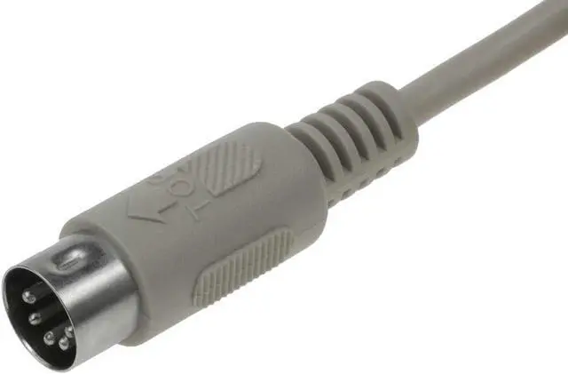 Alt view image 3 of 3 - SF Cable, Keyboard PS2 to AT Adapter (6 inch); Din5 Male to MiniDin6 Female