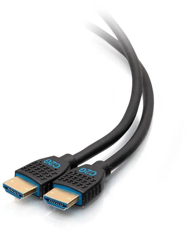 Main image of C2G 50184 Premium 4K High Speed HDMI Cable with Ethernet, 4K 60Hz, Black (10 Feet, 3.04 Meters)