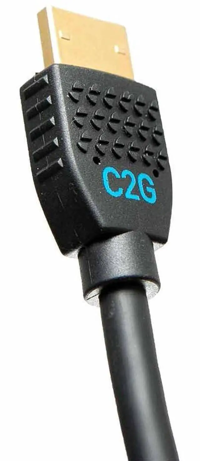Alt view image 7 of 7 - C2G 50184 Premium 4K High Speed HDMI Cable with Ethernet, 4K 60Hz, Black (10 Feet, 3.04 Meters)