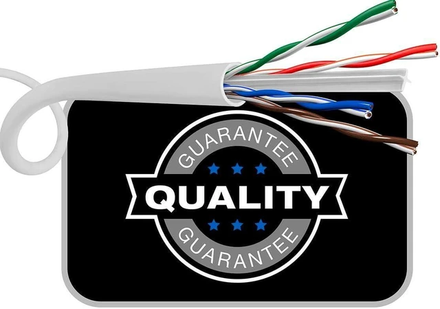 Alt view image 6 of 6 - Monoprice Cat6 Ethernet Bulk Cable - Network Internet Cord - Solid, 500Mhz, UTP, CMR, Riser Rated, Pure Bare Copper Wire, 23AWG, 250ft, White