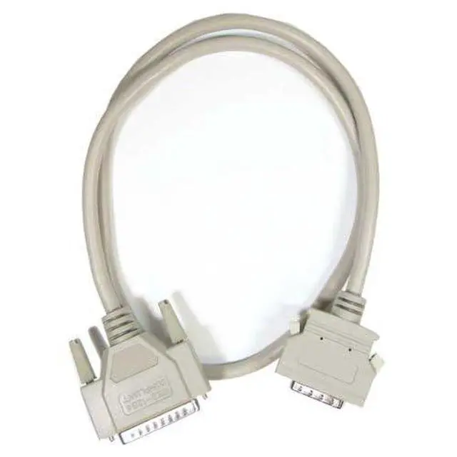Alt view image 2 of 4 - IEEE 1284 AC Micro-Centronics 36 Male to DB25 Male Cable for HP DeskJet & Laserjet Printers (6 Feet)